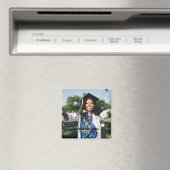 Personalized Graduation Photo and Name Magneet (Insitu (Vaatwasser))