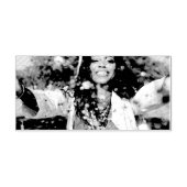 Personalized Graduation Photo and Name Rubberstempel (Afrduk)