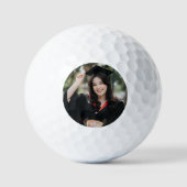 Personalized Graduation Photo Keepsake Memory Gift Golfballen (Voorkant)