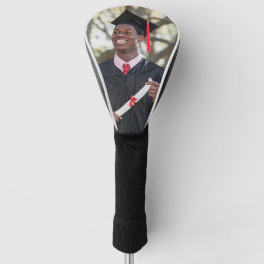 Personalized Graduation Photo Keepsake Memory Gift Golfheadcover (Voorkant)