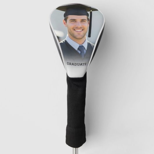 Personalized Graduation Photo Keepsake Memory Gift Golfheadcover (Voorkant)