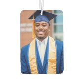 Personalized Graduation Photo Keepsake Memory Gift Luchtverfrisser (Achterkant)