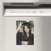 Personalized Graduation Photo Keepsake Memory Gift Magneet (Insitu (Vaatwasser))