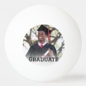 Personalized Graduation Photo Keepsake Memory Gift Pingpongbal (Achterkant)