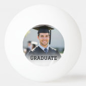 Personalized Graduation Photo Keepsake Memory Gift Pingpongbal (Voorkant)