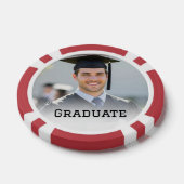 Personalized Graduation Photo Keepsake Memory Gift Poker Chips (Enkel)