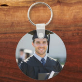 Personalized Graduation Photo Keepsake Memory Gift Sleutelhanger (Achterkant)