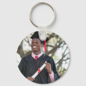 Personalized Graduation Photo Keepsake Memory Gift Sleutelhanger (Achterkant)