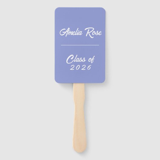 Personalized Graduation Photo with Name & Class  Handwaaier (Achterkant)