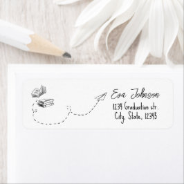 Personalized Graduation Return Address Label 