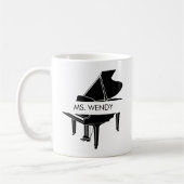 Personalized Grand Piano Koffiemok (Links)