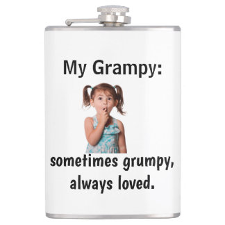 Personalized Granddaughter Grandpa Photo  Heupfles