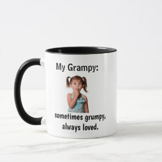 Personalized Granddaughter Photo Mok