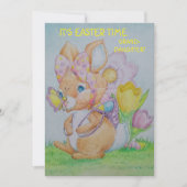 Personalized Granddaughter's Easter Greeting Card Feestdagenkaart (Voorkant)
