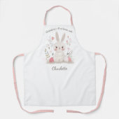 Personalized Grandma Easter Apron – First Easter Schort (Voorkant)