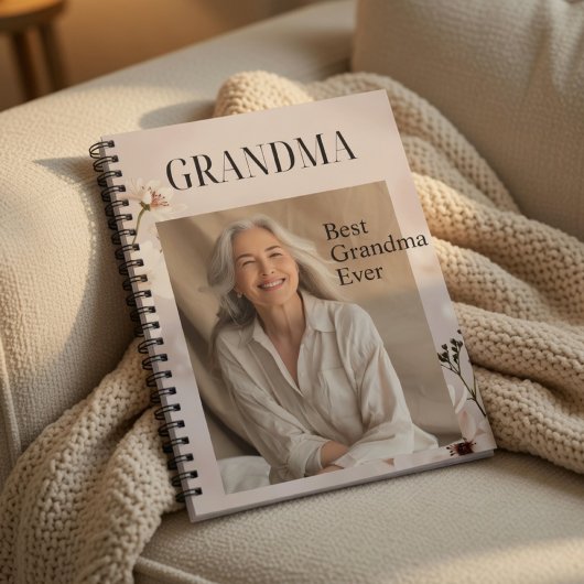 Personalized Grandma Notebook | Best Grandma Ever  Notitieboek