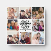 Personalized Grandma Photo | Best Grandma Ever Fotoplaat (Voorkant)