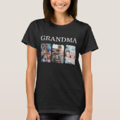 Personalized Grandma Photo T-shirt (Voorkant)
