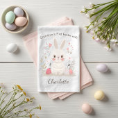 Personalized Grandma’s First Easter Kitchen Towel Theedoek