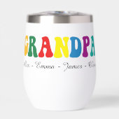 Personalized Grandpa Gift with Grandkids’ Names (Voorkant)