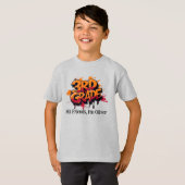 Personalized Graphic Kid T-shirt - Back To School (Voorkant volledig)