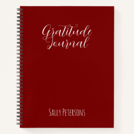 Personalized Gratitude Journal | Custom Name Daily Notitieboek