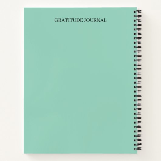 Personalized Gratitude Journal | Custom Name Daily Notitieboek (Achterkant)