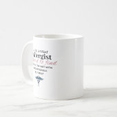 Personalized Great Allergist Quote Koffiemok (Voorkant links)