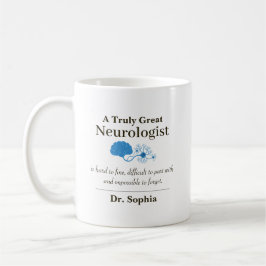 Personalized Great Neurologist Appreciation Gift Koffiemok
