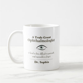Personalized Great Ophthalmologist Gift Koffiemok