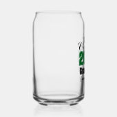 Personalized Green Class of 2026 Graduation Blikvorm Glas (Rechts)