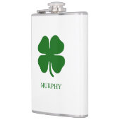 Personalized Green Clover Heupfles (Links)