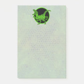 Personalized Green Dinosaur Post-it® Notes (Voorkant)
