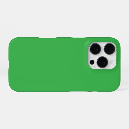 Personalized Green iPhone Case with Custom Hoesje (Achterkant horizontaal)