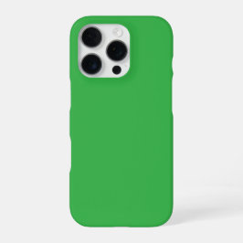Personalized Green iPhone Case with Custom 16 Pro Hoesje