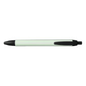 Personalized Green Shamrock Irish Heritage Zwarte Inkt Pen (Achterkant)