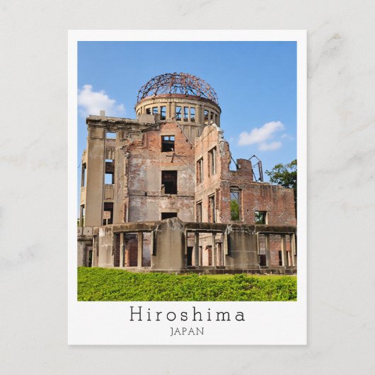 Personalized, Greetings from Hiroshima, Japan Briefkaart (Voorkant)