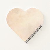 Personalized Greyhound Notebook with Heart Notitieboek (Achterkant)