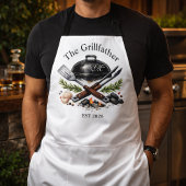Personalized Grillfather Monogram Schort