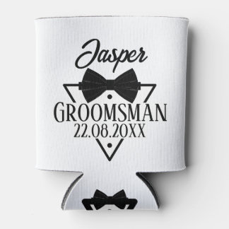 Personalized Groomsman Blikjeskoeler