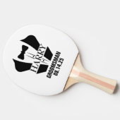 Personalized Groomsmen Gifts Tafeltennisbatje (Zijkant)