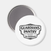 Personalized Guardians of the Pantry Magnet (Voorkant / Achterkant)