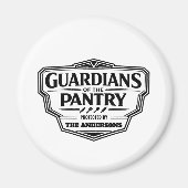 Personalized Guardians of the Pantry Magnet (Voorkant)
