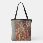 Personalized Gustav Klimt Hygieia  Tote Bag (Achterkant)