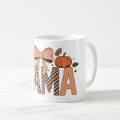 Personalized Halloween Mama – Cute Spooky Koffiemok (Voorkant rechts)