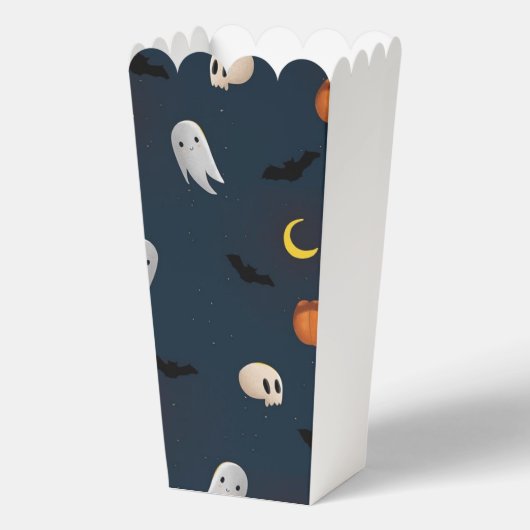 Personalized Halloween Party Items Spooky  Bedankdoosjes (Achterkant)