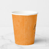 Personalized Halloween Party Paper Cups Papieren Bekers (Rechts)