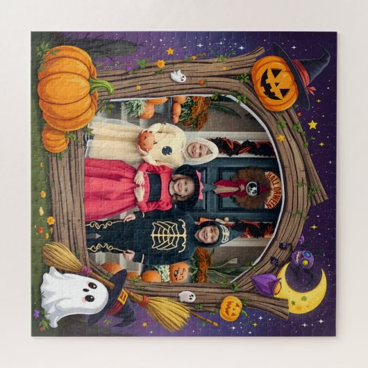 Personalized Halloween Photo Legpuzzel (Horizontaal)