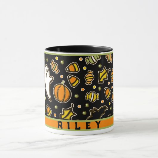 Personalized Halloween Specialty Mug Mok (Midden)