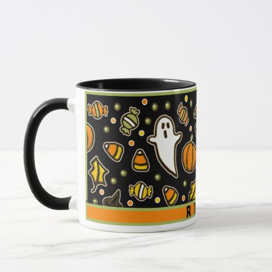 Personalized Halloween Specialty Mug Mok (Links)